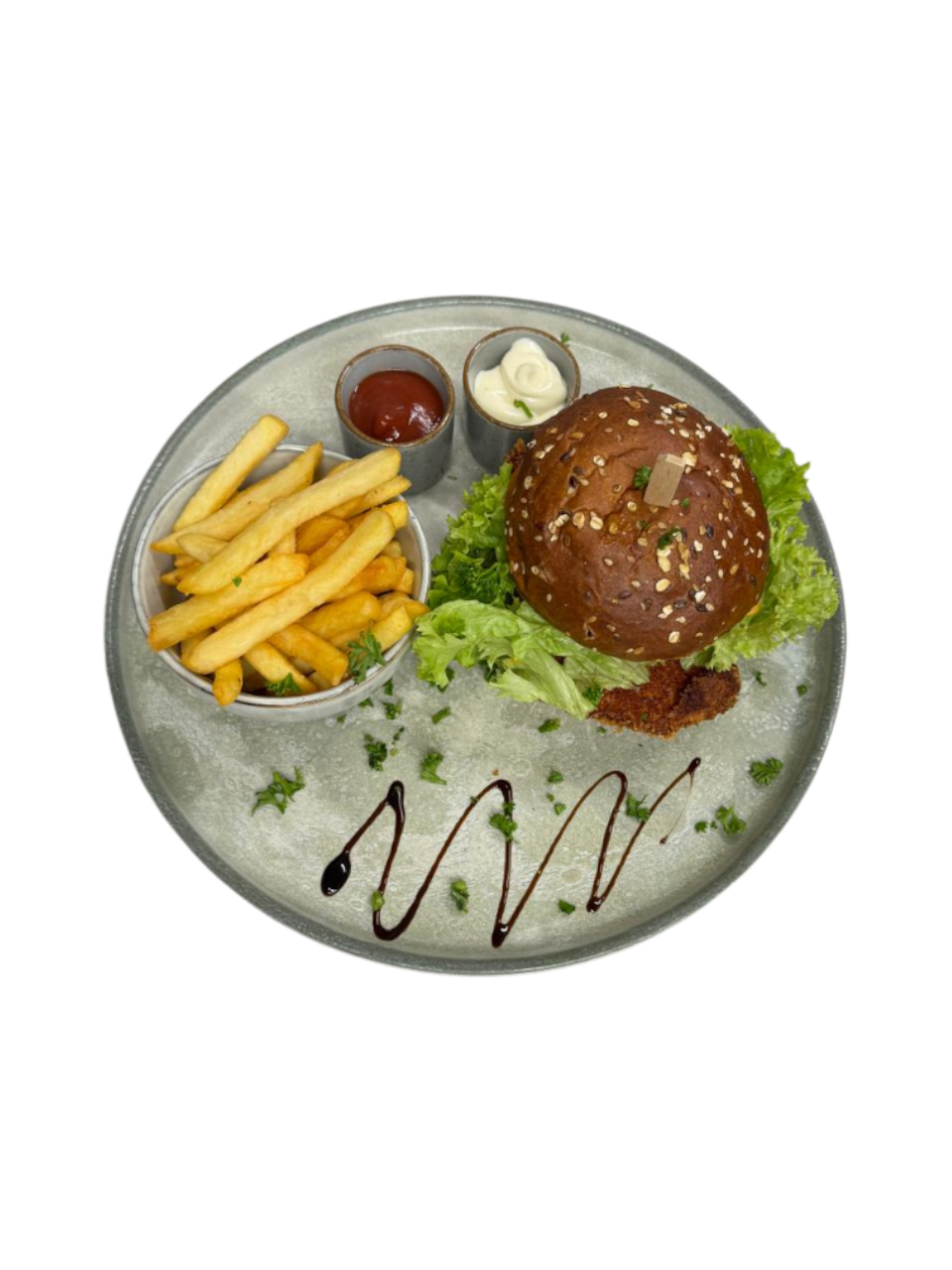 Crunchy Chicken Burger