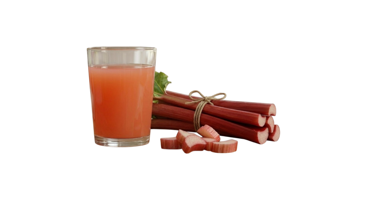 Rhabarbersaft